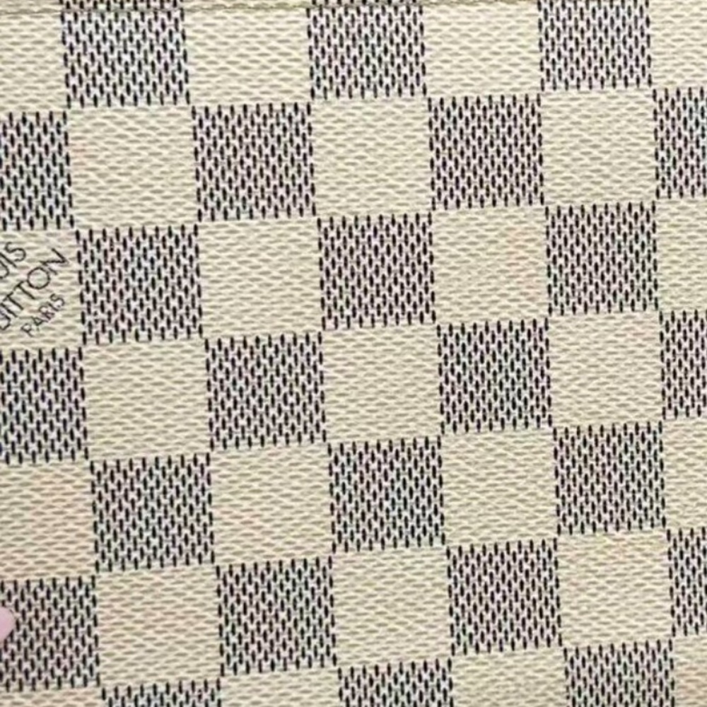 Louis Vuitton Damier Azur Wallet with Gold Accent - Picture 6 of 11